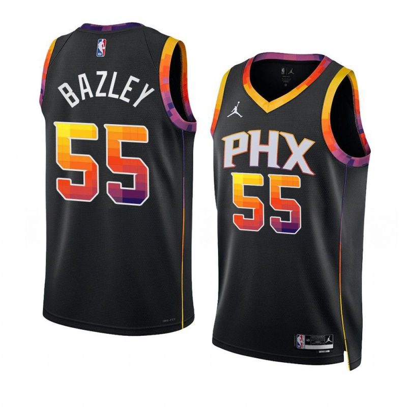 darius bazley sunsjersey 2022 23statement edition blackswi