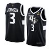 darius johnson black jersey college basketball away yythkg