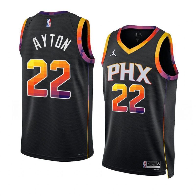 deandre ayton black statement edition jersey