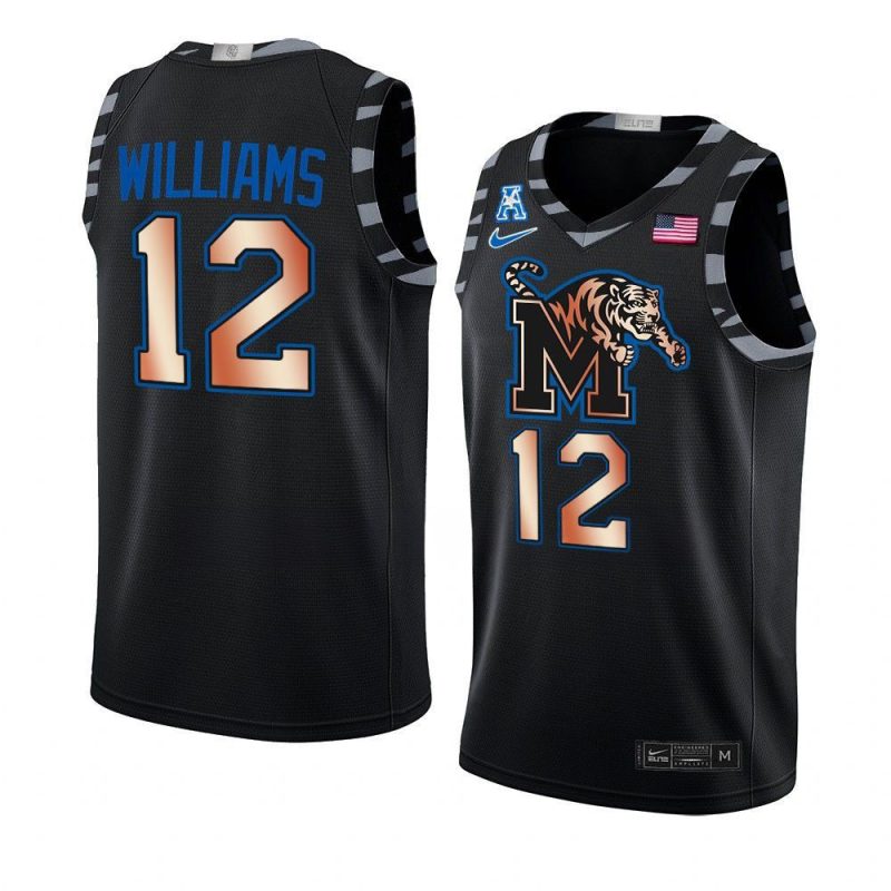 deandre williams college basketball jersey copper black