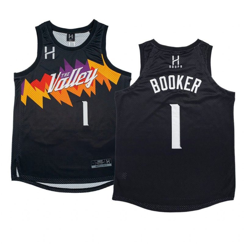 devin booker suns valley fashion fitjersey black