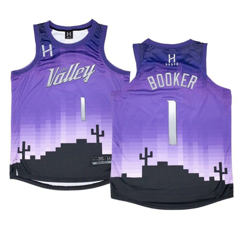 devin booker suns valley fashion fitjersey purple