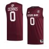 dexter dennis jersey college basketball maroon 2022 yythkg