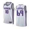 domantas sabonis association jersey no.69 white