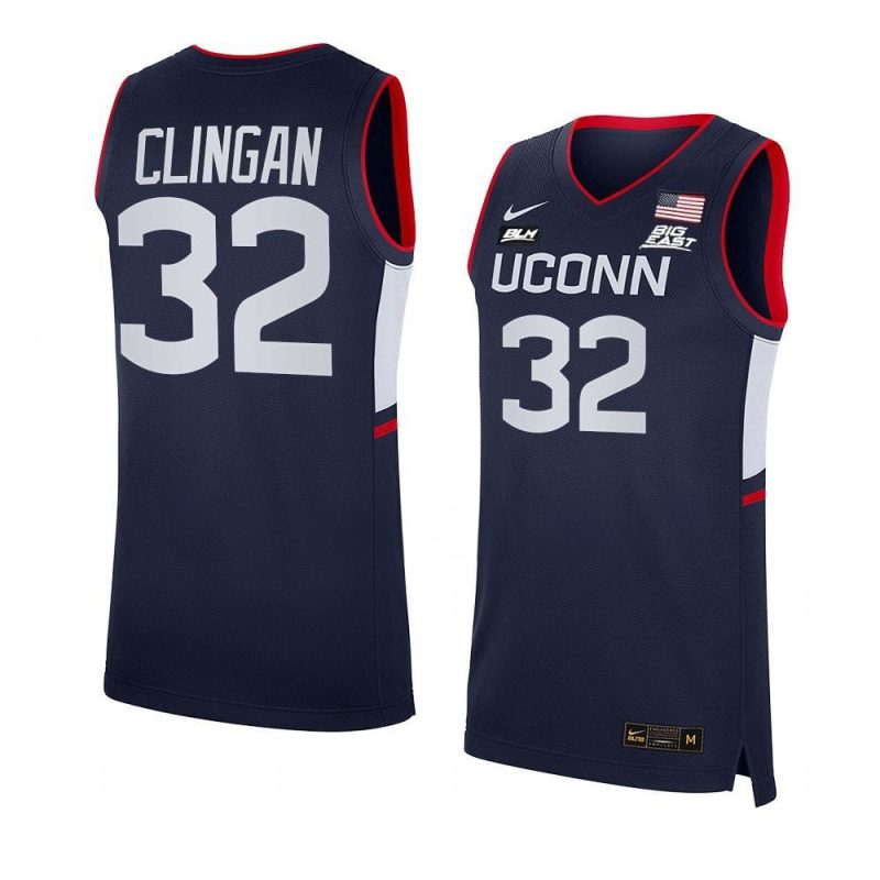 donovan clingan replica jersey away basketball navy yythkg