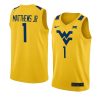 emmitt matthews jr. jersey alternate basketball gold yythk