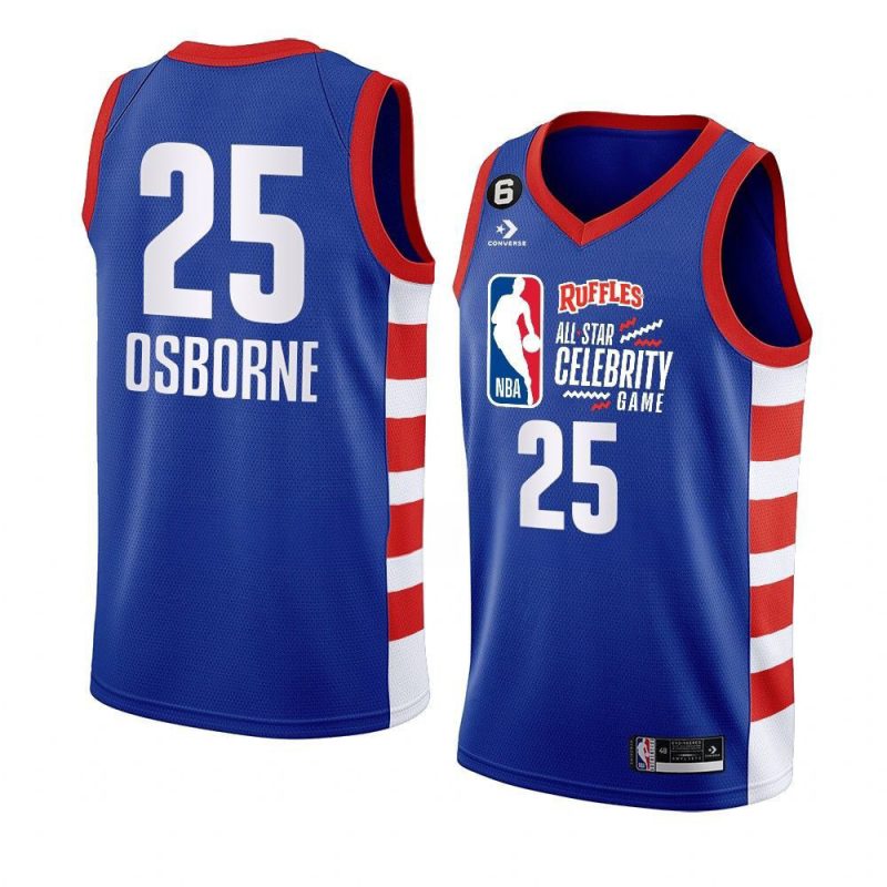 everett osborne 2023 all star celebrity game jersey