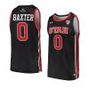 gavin baxter replica jersey college basketball black yythk