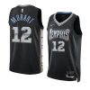 ja morant grizzliesjersey 2022 23city edition blackswingma