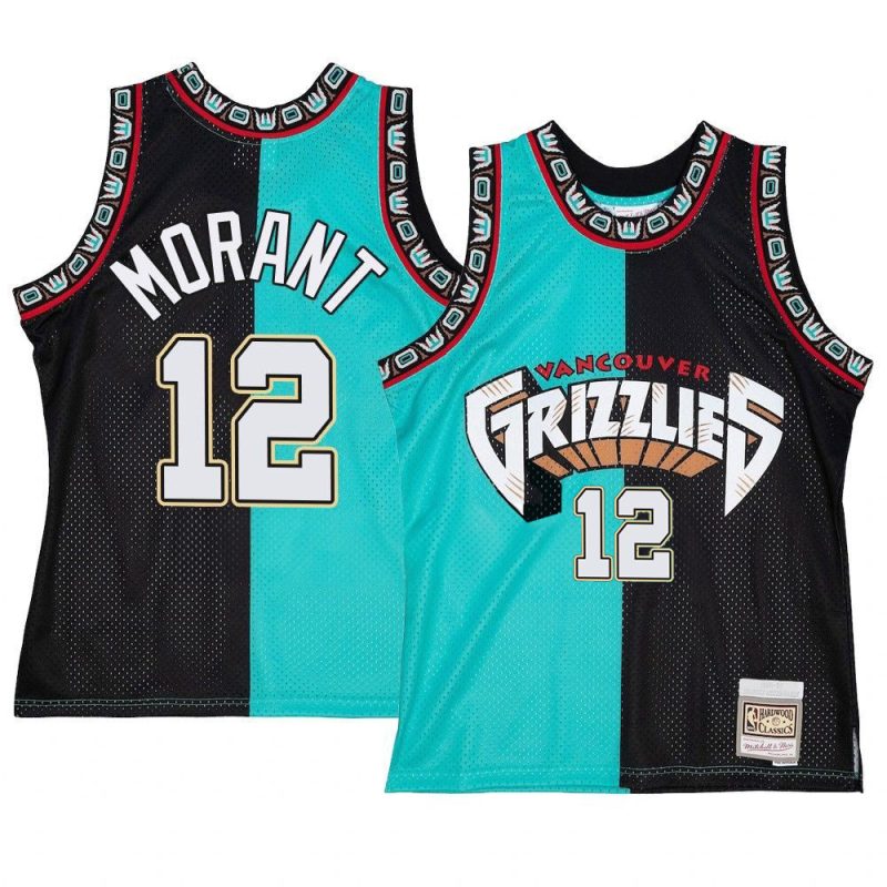 ja morant vancouver grizzlies hardwood classics 1996 yythk