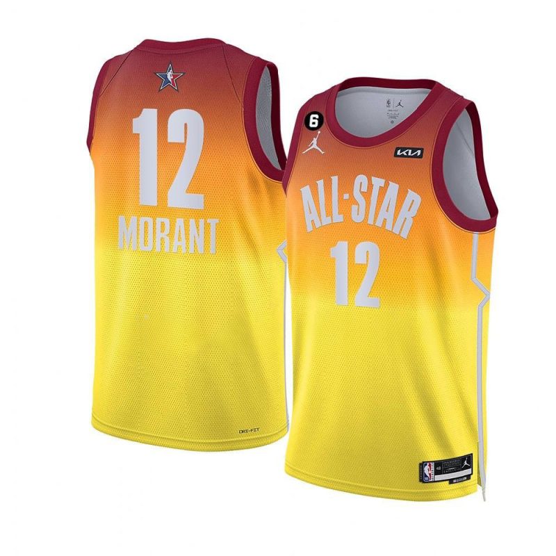 ja morant western conference jersey 2023 nba all yy