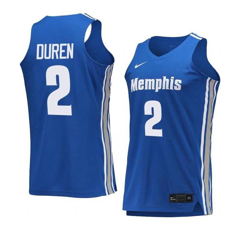 jalen duren replica jersey college basketball royal