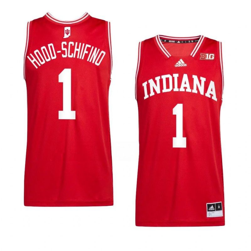 jalen hood schifino jersey college basketball red 2