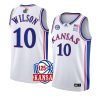 jalen wilson home jersey 125th year white 2022 yyth