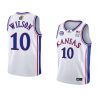 jalen wilson kansas jayhawksjersey college basketball whit