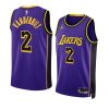 jarred vanderbilt lakersjersey 2022 23statement edition pu