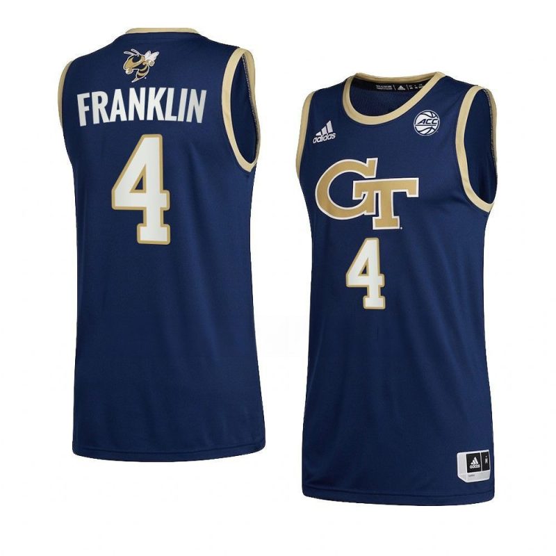 javon franklin navy jersey alternate basketball swingman y