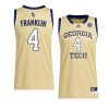 javon franklin swingman jersey away basketball gold yythkg 1