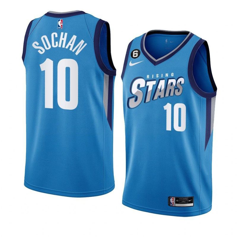 jeremy sochan 2023 nba rising stars jersey spurs yy 1