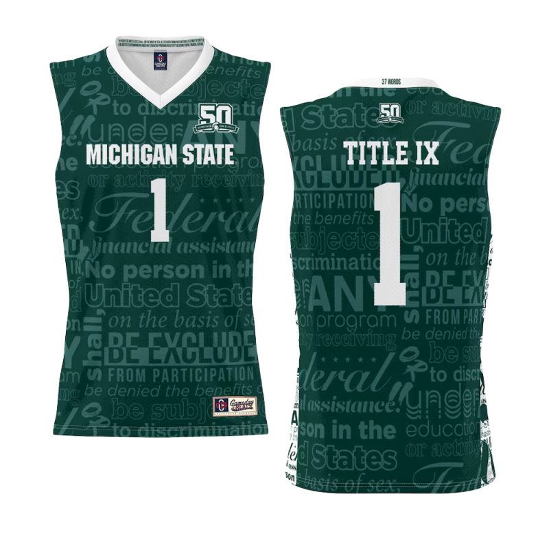 jersey 2022 title ix green