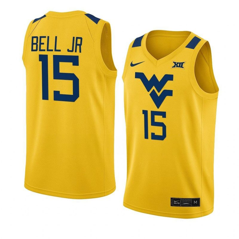 jimmy bell jr. jersey alternate basketball gold 202