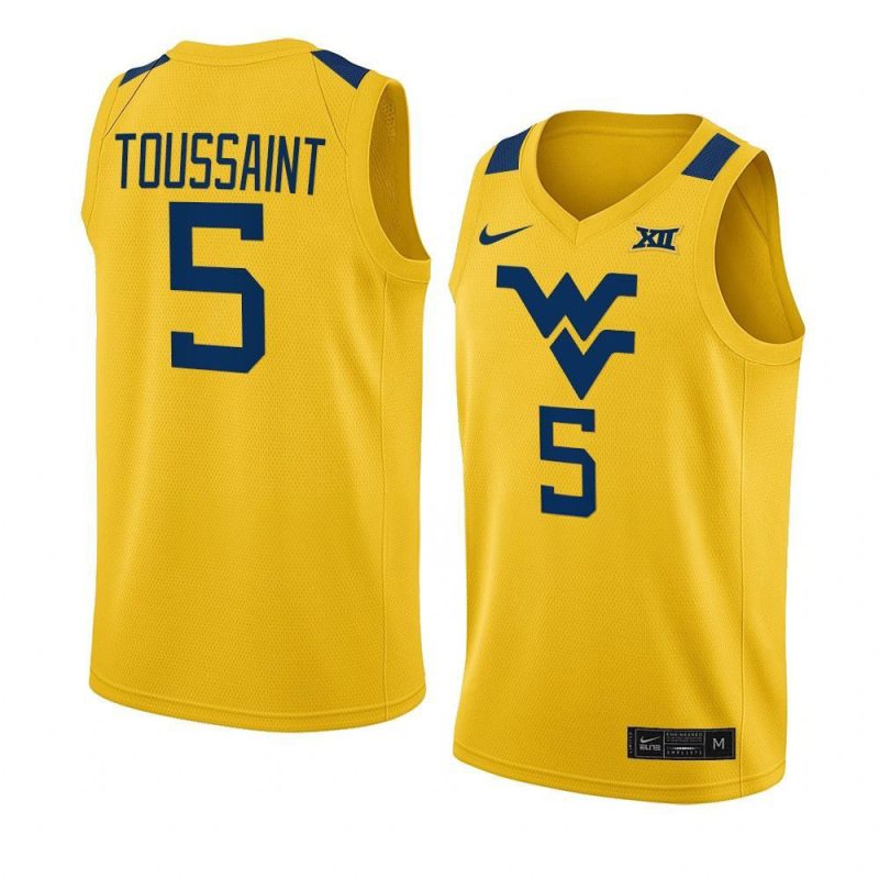 joe toussaint jersey alternate basketball gold 2022 yythkg