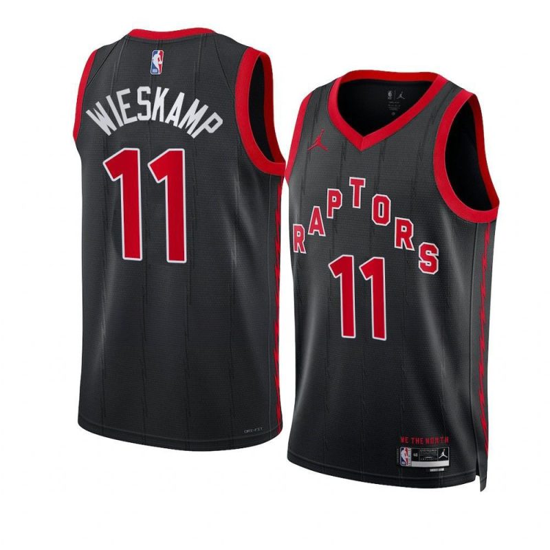 joe wieskamp raptorsjersey statement edition blackswingman