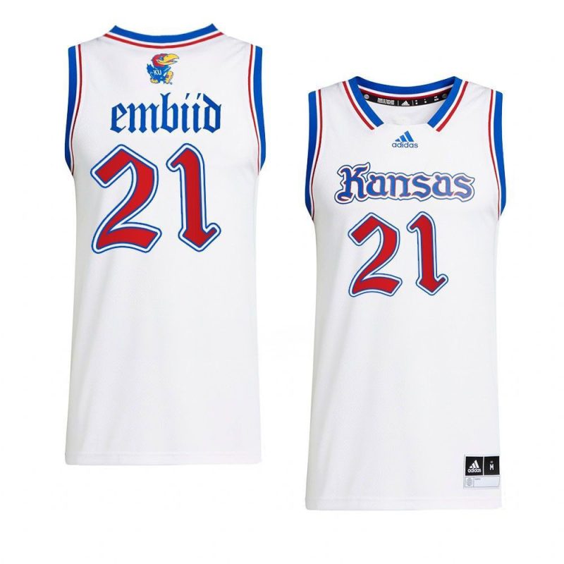 joel embiid jersey swingman basketball white