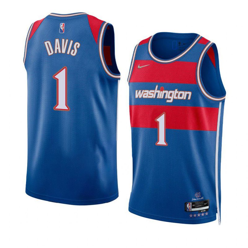 johnny davis wizards city edition blue 2022 nba yyt