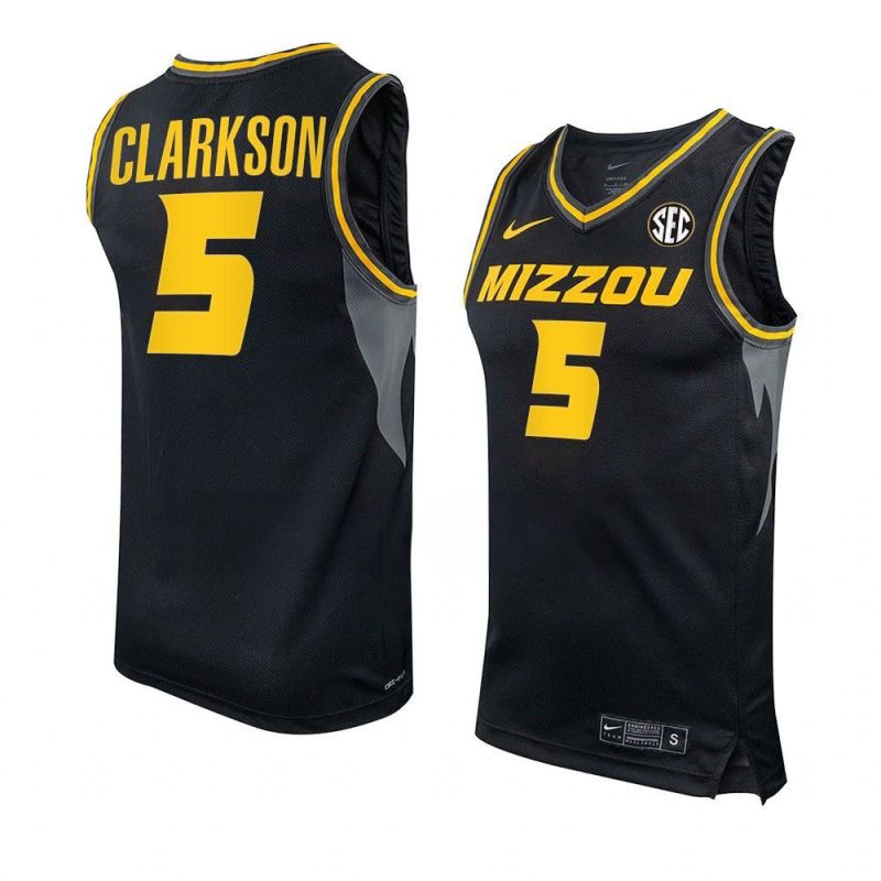 jordan clarkson black jersey alumni basketball