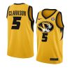 jordan clarkson gold jersey alumni basketball