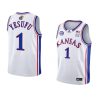 joseph yesufu kansas jayhawksjersey college basketball whi