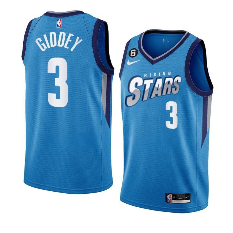 josh giddey 2023 nba rising stars jersey thunder yy 1