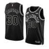 julian champagnie spursjersey 2022 23classic edition black