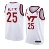 justyn mutts white jersey home basketball swingman