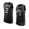 kawhi leonard 2022 23clippers jersey city editionauthentic