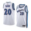 kendrick nunn wizardsjersey 2022 23classic edition whitesw