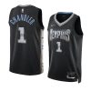 kennedy chandler grizzliesjersey 2022 23city edition black