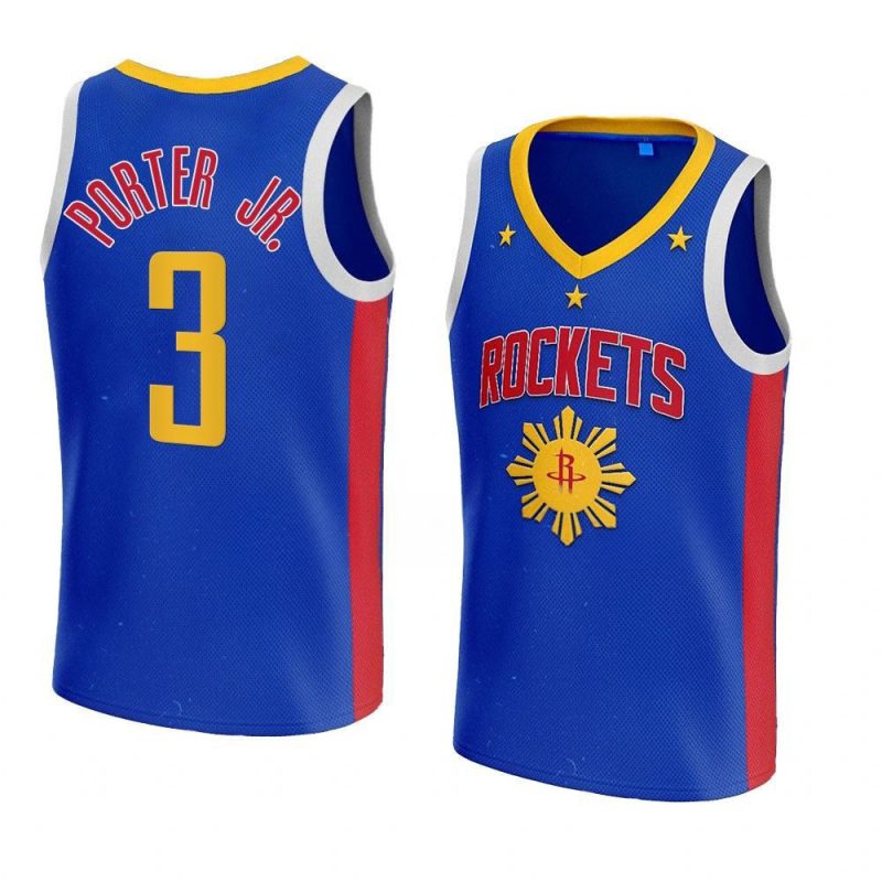 kevin porter jr. jersey 2022filipino heritage night yythkg