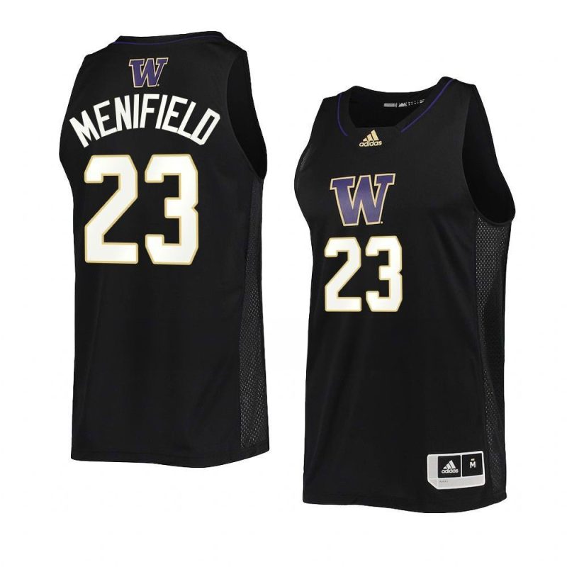 keyon menifield jersey swingman basketball black 2022 yyth