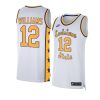 kj williams white jersey replica basketball 2022 23