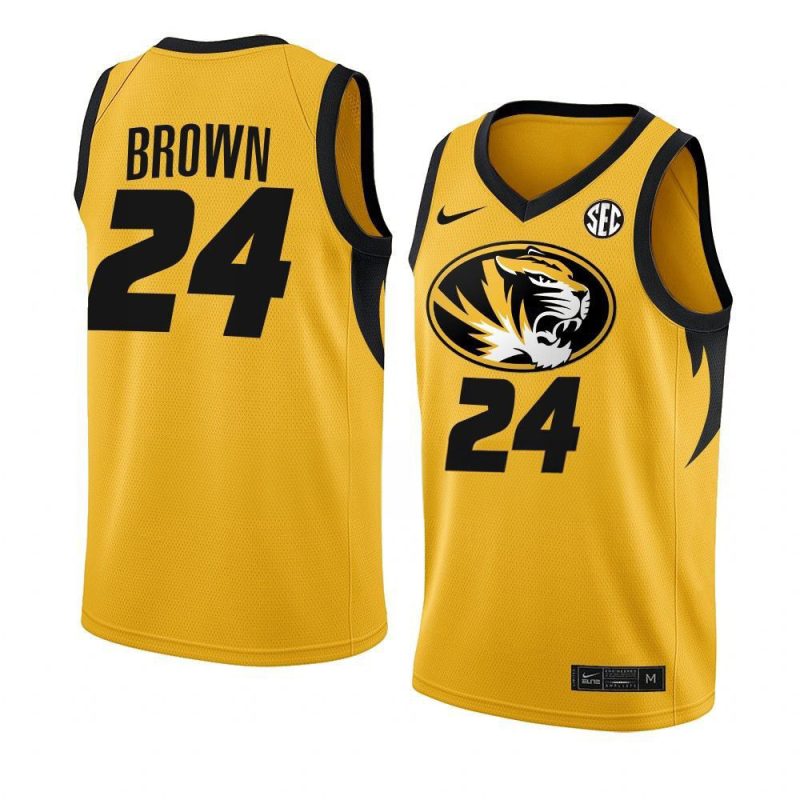 kobe brown jersey alternate basketball gold 2022 23