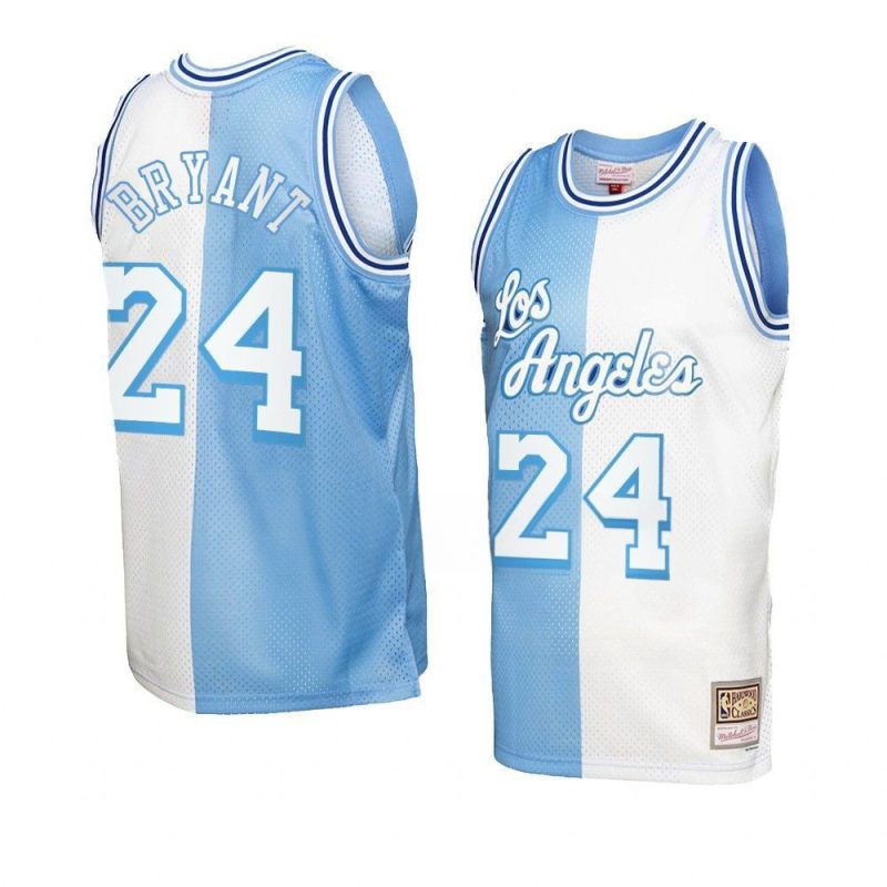 kobe bryant jersey split blue white hardwood classi 1