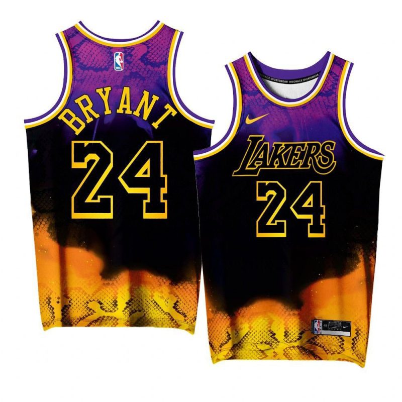 kobe bryant lakers mamba special editionjersey black