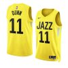 kris dunn jazzjersey 2022 23icon edition yellowswingman