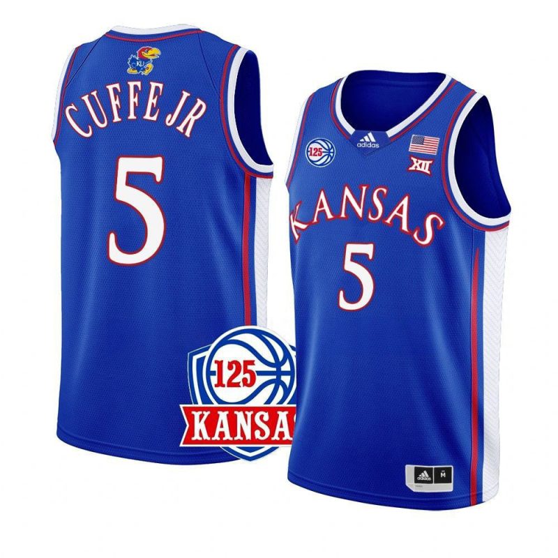 kyle cuffe jr. away jersey 125th anniversary blue y