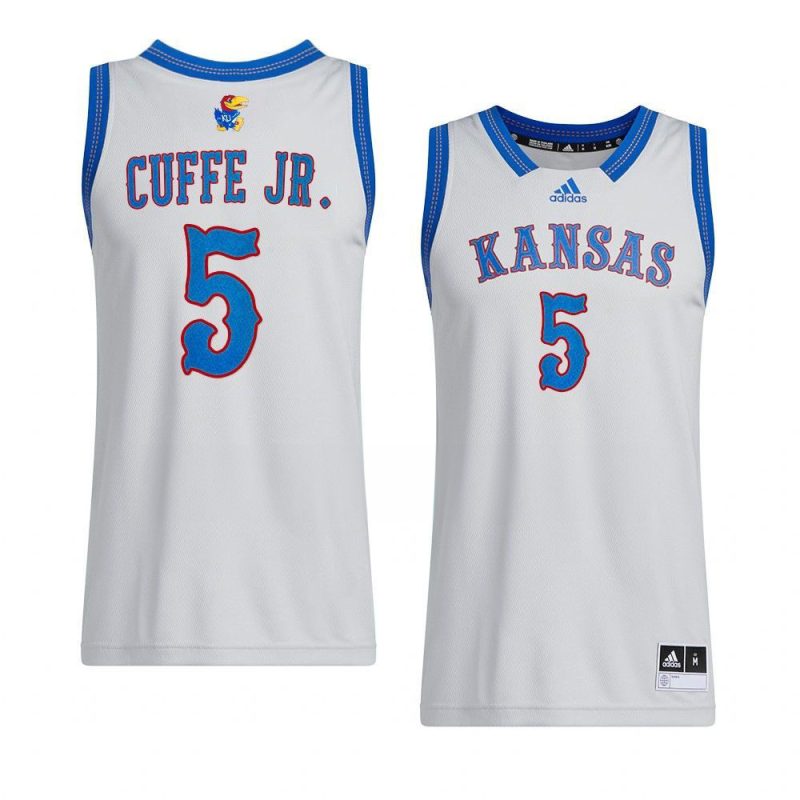 kyle cuffe jr. jersey swingman basketball grey 2022