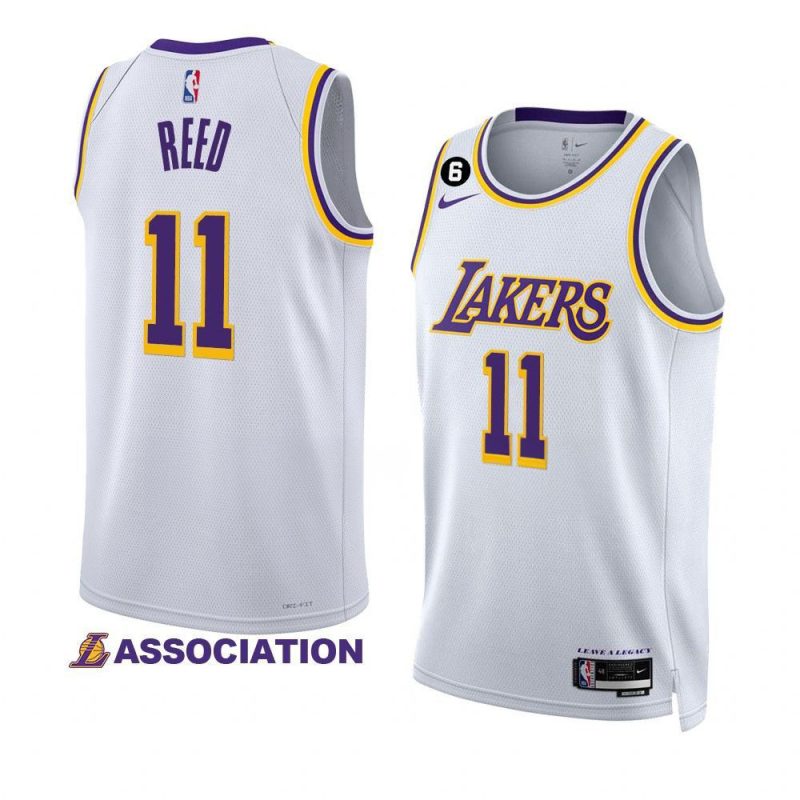 lakers davon reed white 2022 23association edition