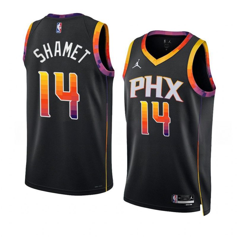 landry shamet black statement edition jersey