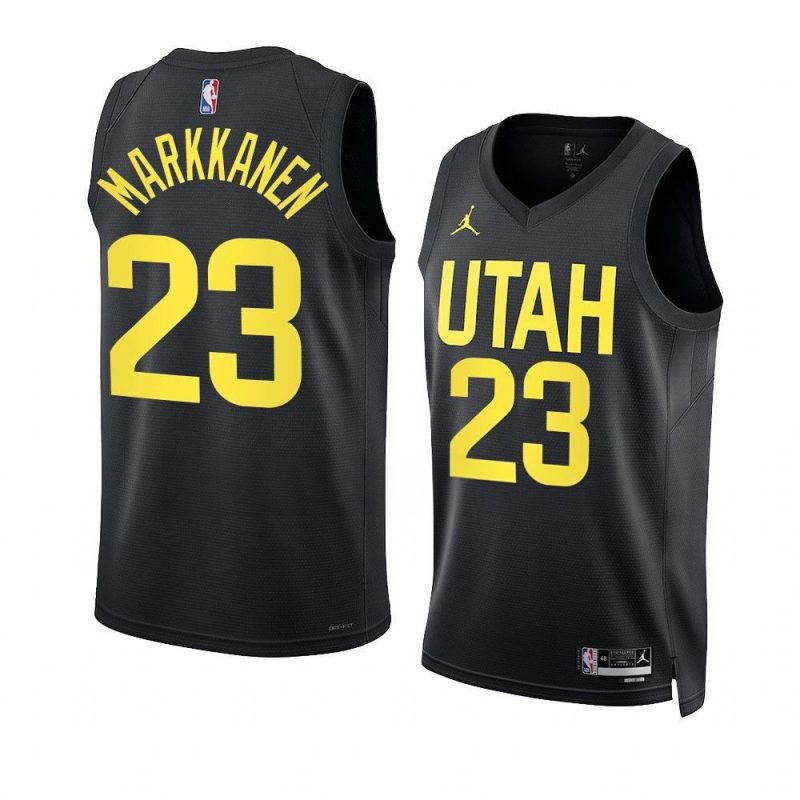 lauri markkanen jazzjersey 2022 23statement edition blacks